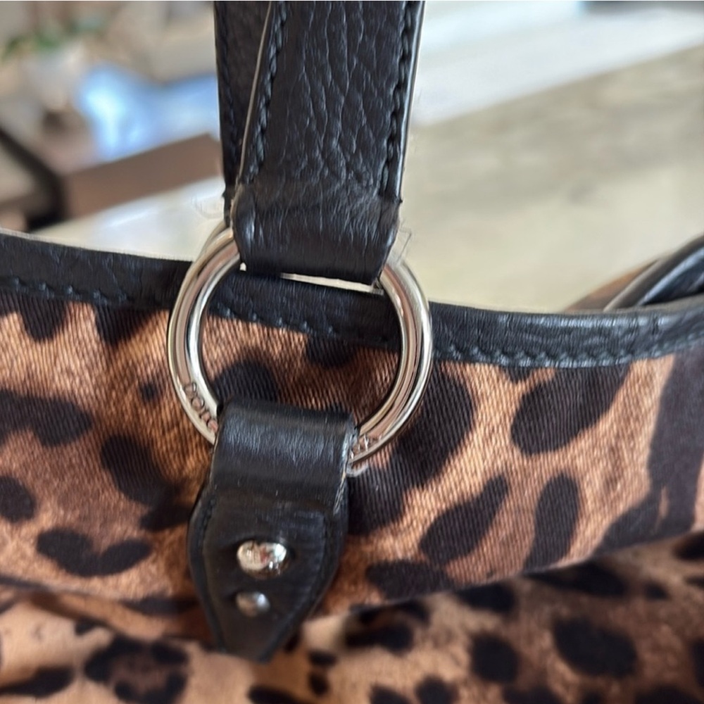Dolce & Gabbana Leopard Print Tote Bag PRISTINE - Picture 7 of 12